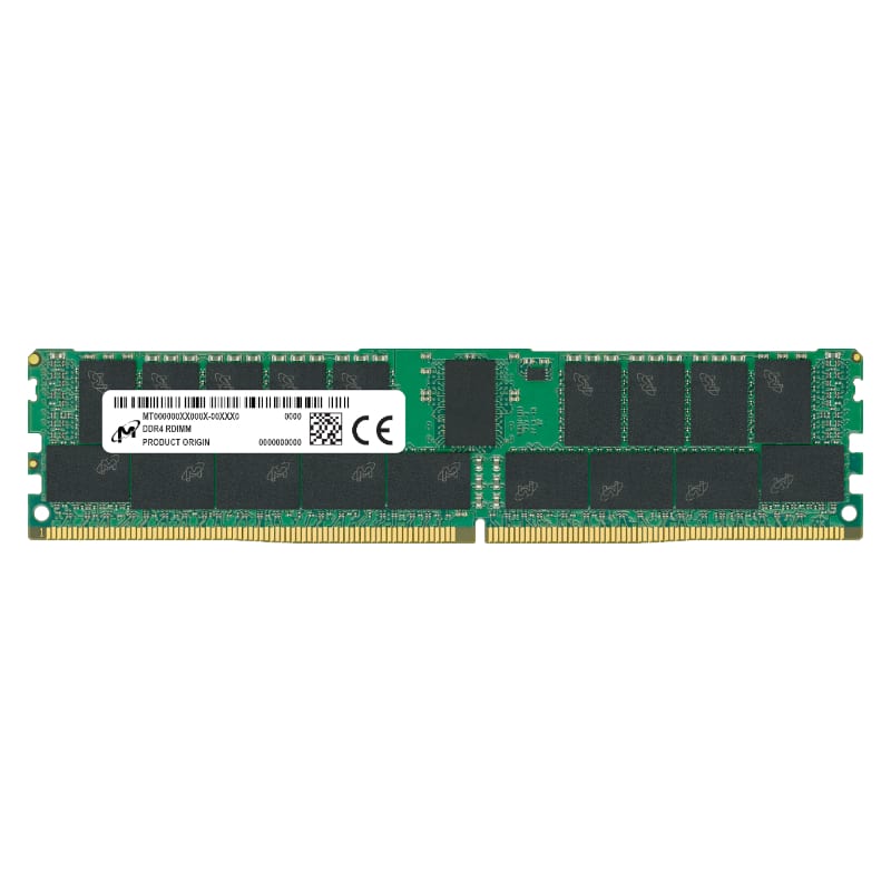 Micron MTA18ASF2G72PDZ-3G2E1R 16GB 3200MHz Dual Rank DDR4 RDIMM