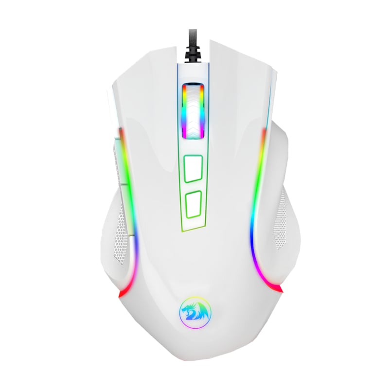 REDRAGON GRIFFIN 7200DPI Gaming Mouse - White