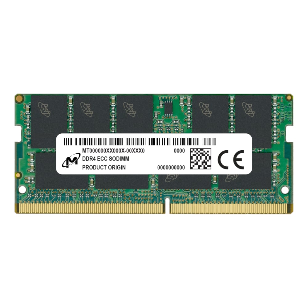 Micron MTA18ASF2G72HZ-3G2R1R 16GB 3200MHz DDR4 ECC CL22 SODIMM Memory